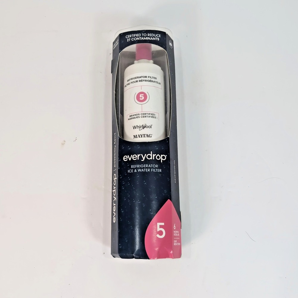 EveryDrop Whirlpool Refrigerator Ice & Water Filter 5 EDR5RXD1 NIP Genuine NEW